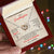 To My Granddaughter Interlocking Heart Necklace Interlocking Hearts Necklace