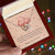 Anniversary Gift For Wife Interlocking Hearts Necklace