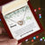 To My Mommy - From Baby Bump - Pregnancy Gift - Mother'S Day Gift - Luxury Necklace Interlocking Hearts Necklace