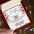 To My Daughter-Interlocking Hearts Necklace