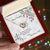 Bonus Daughter From Bonus Dad No Dna But You Have My Heart Interlocking Hearts Necklace