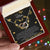 Connected By Our Hearts - To My Mom Joined Hearts Necklace Interlocking Hearts Necklace