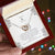 Aunt & Niece - An Unbreakable Bond Interlocking Hearts Necklace