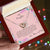 To My Daughter If Ever There Is A Tomorrow - Love Mom & Dad Interlocking Hearts Necklace