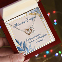 Mother Daughter Necklace Mother Daughter Jewelry Mother Necklace Gifts Mom Daughter Necklace Necklace Gifts For Mom From Daughter Interlocking Hearts Necklace