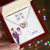 To My Future Wife - Interlocking Hearts Luxury Lovecube Interlocking Hearts Necklace