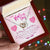 Mothers Day Double Heart Necklace Gift Interlocking Hearts Necklace