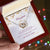 Interlocking Heart Necklace To Your Daughter – From Mom & Dad With Love – Jewelry Gift B1D6T2 Interlocking Hearts Necklace