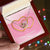Two Hearts Embellished Love Is In The Air Interlocking Hearts Necklace