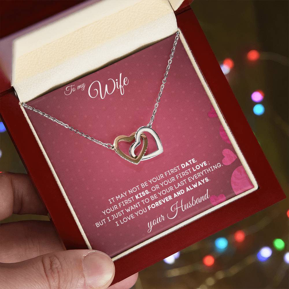Gift For Wife It May Not Be Interlocking Hearts Necklace