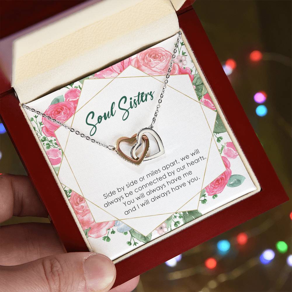 Interlocking Hearts - Soul Sisters Interlocking Hearts Necklace
