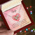 Gift For Wife In All The World Interlocking Hearts Necklace