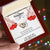 To My Daughter - You Touched My Heart & Soul Interlocking Hearts Necklace