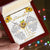 To My Granddaughter - Interlocking Hearts Necklace