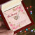 Amazing New Mom Mommy To Be Gift Pregnant Necklace Interlocking Hearts Necklace