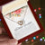Interlocking Hearts - To Daughter Interlocking Hearts Necklace