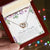 To My Daughter - Interlocking Hearts Necklace - Ilmd02