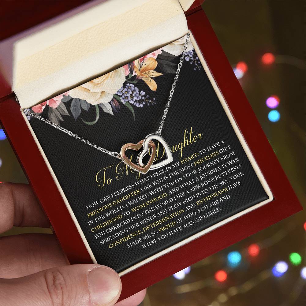 Precious Daughter - Interlocking Hearts Interlocking Hearts Necklace