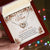 Gifts For Mom From Daughter Interlocking Hearts Necklace
