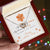 My Mother By Chance Interlocking Hearts Necklace