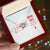 Babe - Drive Safe I Need You Here With Me - Interlocking Heart Necklace Interlocking Hearts Necklace