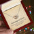 Unbiological Sister Interlocked Hearts Necklace Interlocking Hearts Necklace