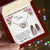 Thank You For Never Giving Up On Me Mother - Necklace Interlocking Hearts Necklace