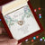Loss Of Loved One Necklace Loss Of Mother Gift Loss Of Father Gift Sorry For Your Loss Sympathy Gift Sterling Silver Pet Loss Gift Interlocking Hearts Necklace