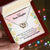 To My Bonus Daughter Interlocking Hearts Necklace