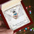 To My Daughter Interlocking Hearts Necklace