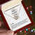 No Matter How Far Mother And Daughter Forever Linked Together Interlocking Hearts Necklace