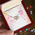 My Love - Drive Safe I Need You Here With Me - Interlocking Heart Necklace Interlocking Hearts Necklace