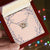 Keep Me In Your Heart Interlocking Hearts Necklace
