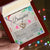 To My Daughter Interlocking Hearts Necklace
