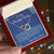Gift For Wife My Heart Longs To Cherish And Love Interlocking Hearts Necklace