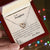 To My Daughter Interlocked Necklace Interlocking Hearts Necklace