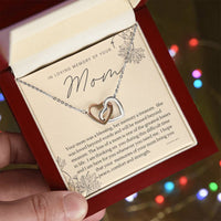 15 Loss Of Mother Interlocking Hearts Necklace