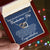 To My Daughter - Graduation Proud Interlocking Hearts Necklace