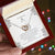 Husband & Wife - An Unbreakable Bond Interlocking Hearts Necklace