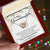 Interlocking Hearts Necklace-To My Granddaughter