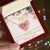 To My Wife Interlocking Hearts Necklace Message Card