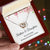 The Love Between Mother And Daughter Is Forever Interlocking Hearts Necklace