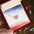 4Th Of July American Flag Vintage Usa Men Women Patriotic Interlocking Hearts Necklace