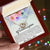 To My Granddaughter Love Always Mema Interlocking Hearts Necklace
