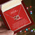 To My Mother Interlocking Hearts Necklace Message Card