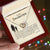 To My Daughter - Always Beside You - Necklace Interlocking Hearts Necklace