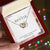 To My Bestie Interlocked Heart Necklace Interlocking Hearts Necklace