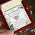 To My Granddaughter Interlocking Heart Necklace Interlocking Hearts Necklace