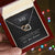 Interlocked Heart Necklace - For Wife Interlocking Hearts Necklace