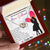 Nurse Girlfriend Interlocking Hearts Necklace Message Card